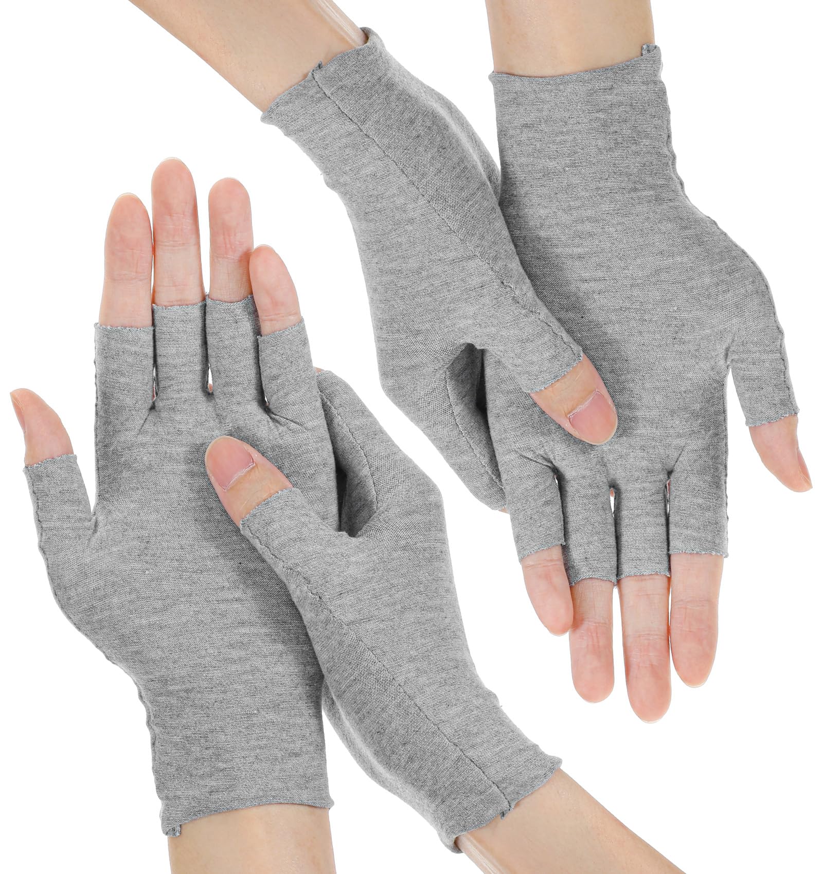 handschuhe handpflege Zwei päckchen Feuchtigkeitsspendende für trockene Hände, fingerlose Baumwollhandschuhe die über Nacht, geeignet für Damen und Farbe:BLACK'N'GREY PRACTICAL guide to 650b Adult Electric Bike