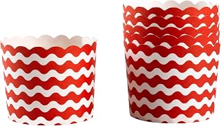 Neviti 677729 Carnival - Taza para hornear, color rojo