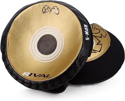 Miniatura 4 de RIVAL Boxing RPM5 2.0 - Manoplas parabólicas para punzonado de precisión y combinación, superficie de impacto de 7 pulgadas de diámetro