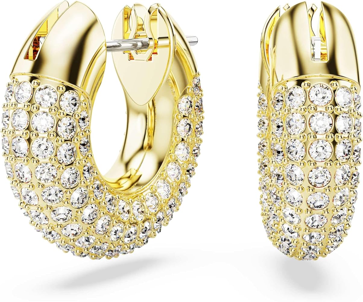 Swarovski クリスタル フープピアス パヴェ Amazon | スワロフスキー デクステラ フープピアス パヴェ ホワイト