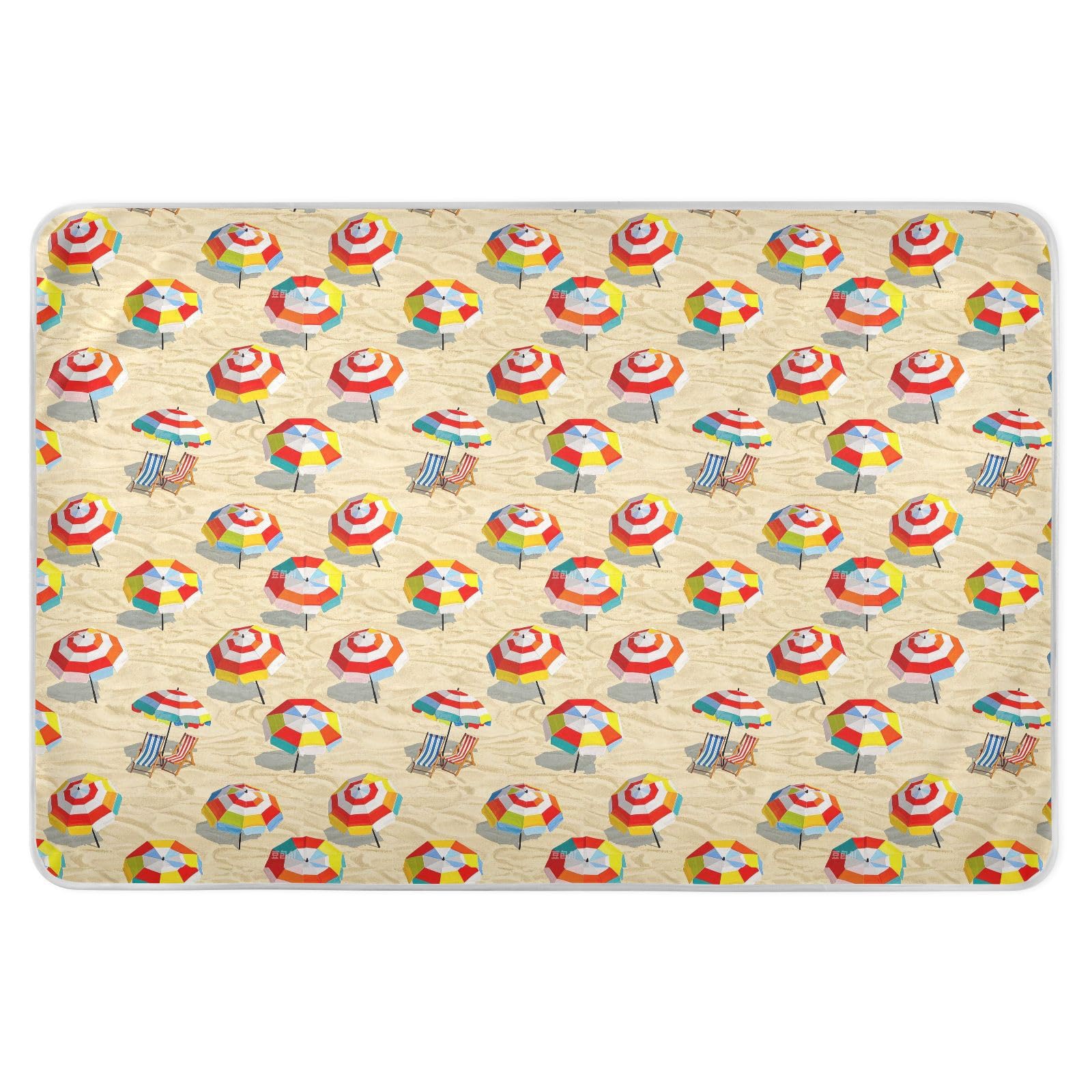 Summer Beach Loungers Cartoon Potty Training Pee Pad Soft Absorbent Potty Training Pads Leakproof Quick Drying Incontinence Pads for Toddler Kids , 52