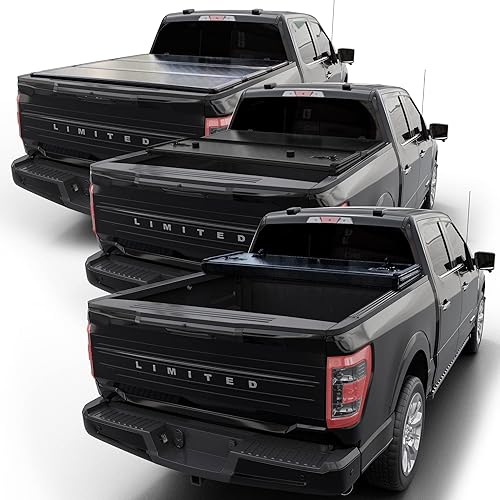 Miniatura 3 de Calffree CFHT-006 - Cubierta rígida plegable para caja de camioneta se adapta a GMC CayonChevy Colorado 2015 - 2022 caja de 5 pies 3 pulgadas 627