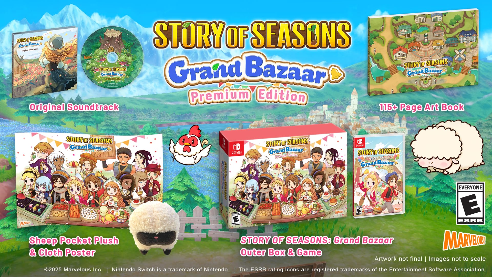 Nintendo Switch SWITCH - STORY OF SEASONS: Grand Bazaar STORY OF SEASONS GRAND BAZAAR | PREMIUM EDITION NSW 2: Nintendo