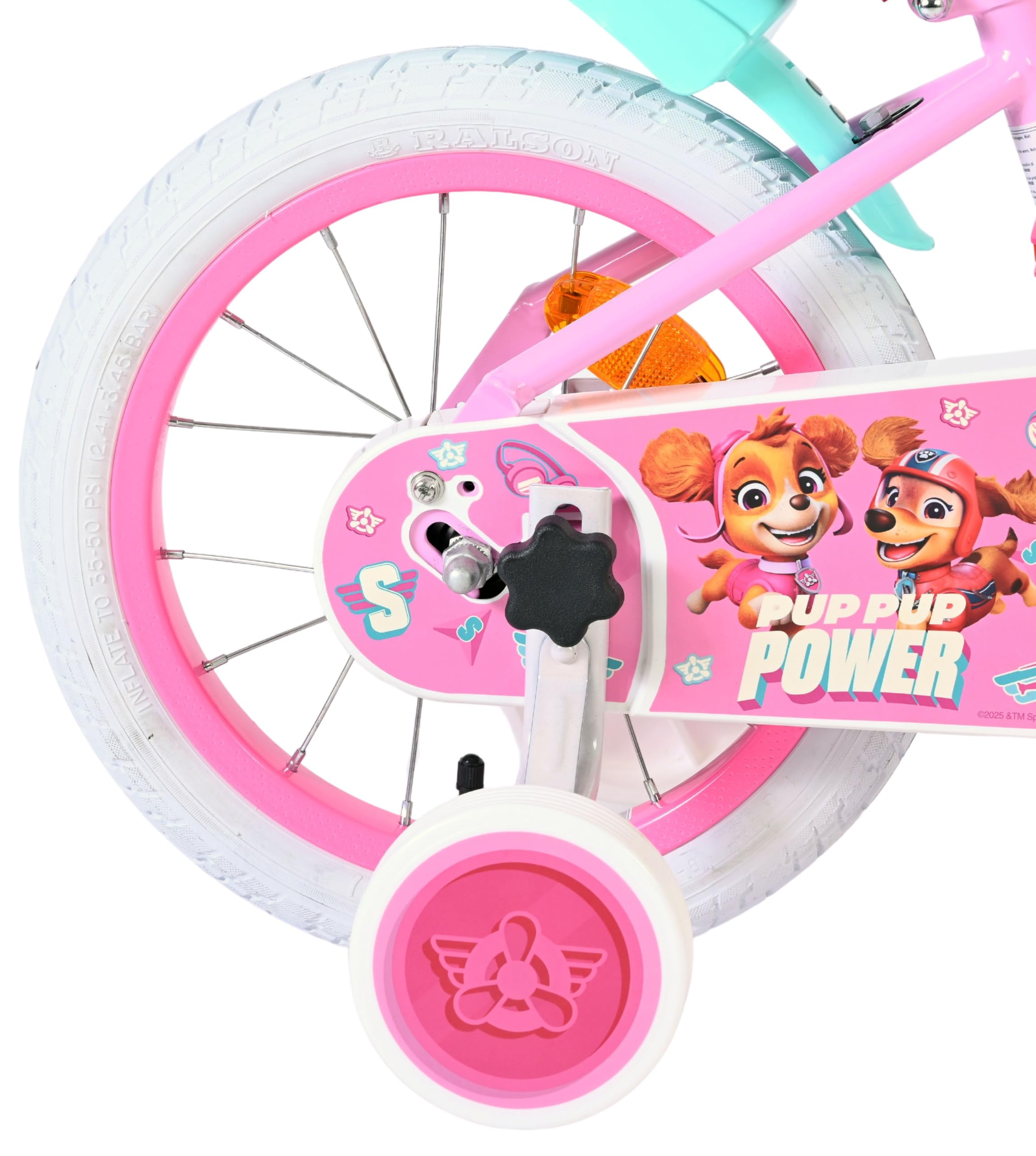 Paw Patrol Bicicletta per bambini – Bambina – 14 pollici – Rosa