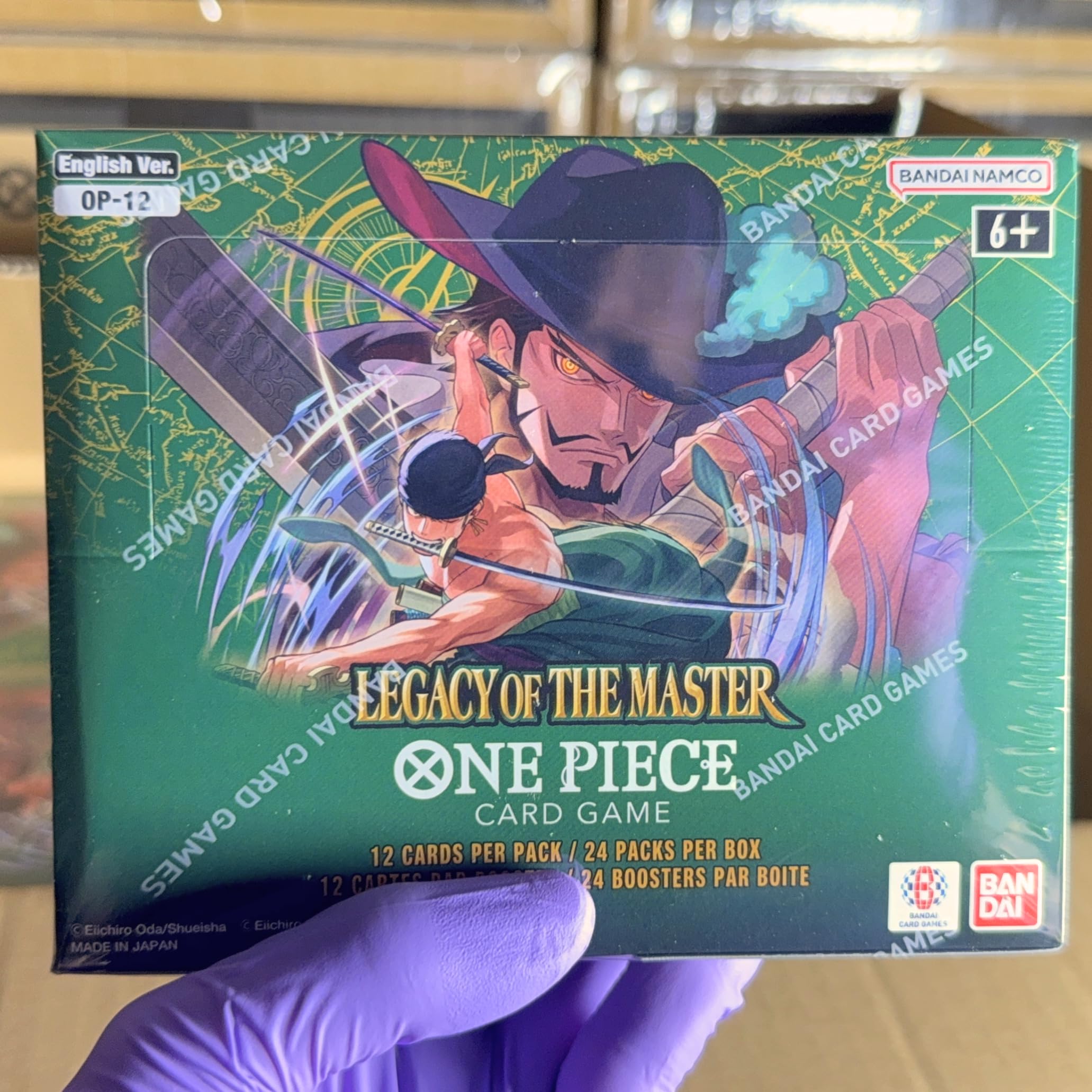 Amazon.com: OP12 Booster Box English Legacy of The Master Booster