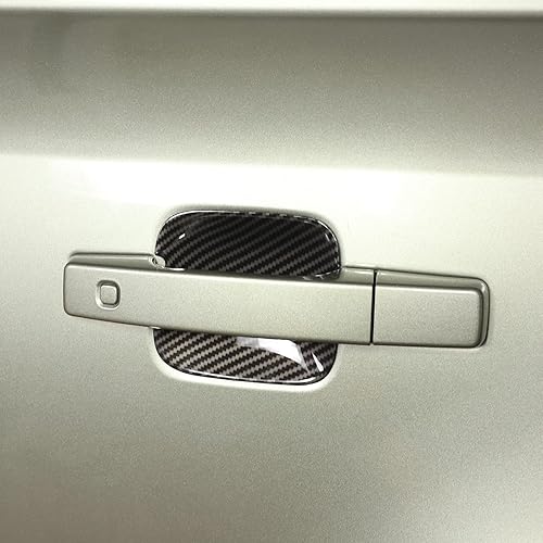 Miniatura 7 de Reemplazo de la cubierta de la manija de la puerta del automóvil compatible con Land Rover Defender 90 110 2020-2023, accesorios protectores contra