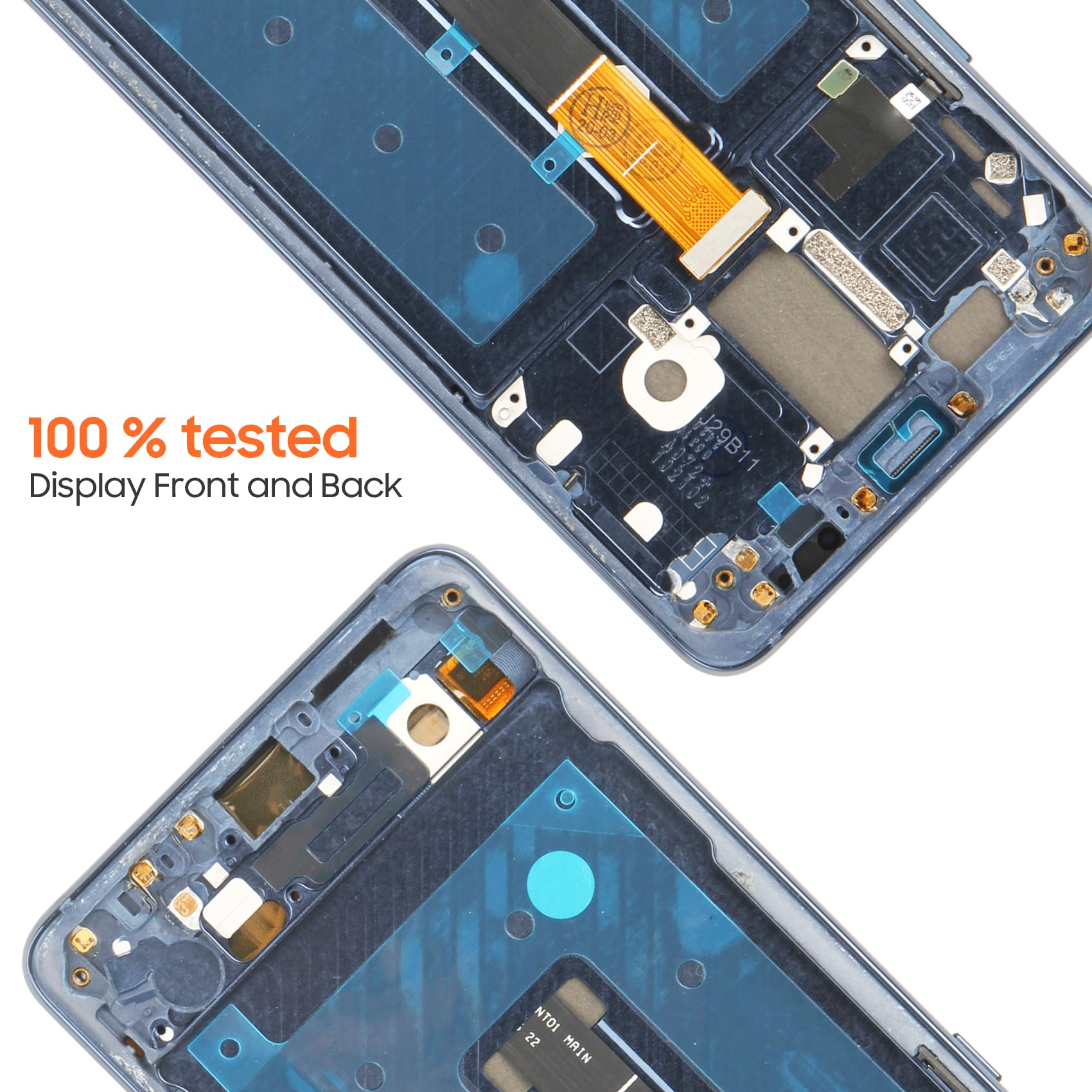 AGCUT Schermo LCD per Huawei Mate 10 Pro LCD Display per Mate 10 Pro BLA-AL00 BLA-TL00 BLA-A09 BLA-L09 6.0" Schermo di Ricambio Touch Screen Assembly con Riparazione (Blu con Telaio)