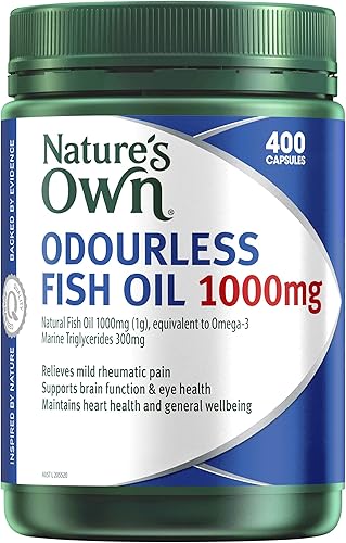 Nature's Own Aceite de pescado sin olor 1000 mg 400 cápsulas disponible en Yaxa Peru