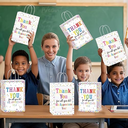 Miniatura 7 de Bolsas de regalo de agradecimiento para empleados 16 piezas geniales regalos de agradecimiento para empleados, pequeñas bolsas de regalo de