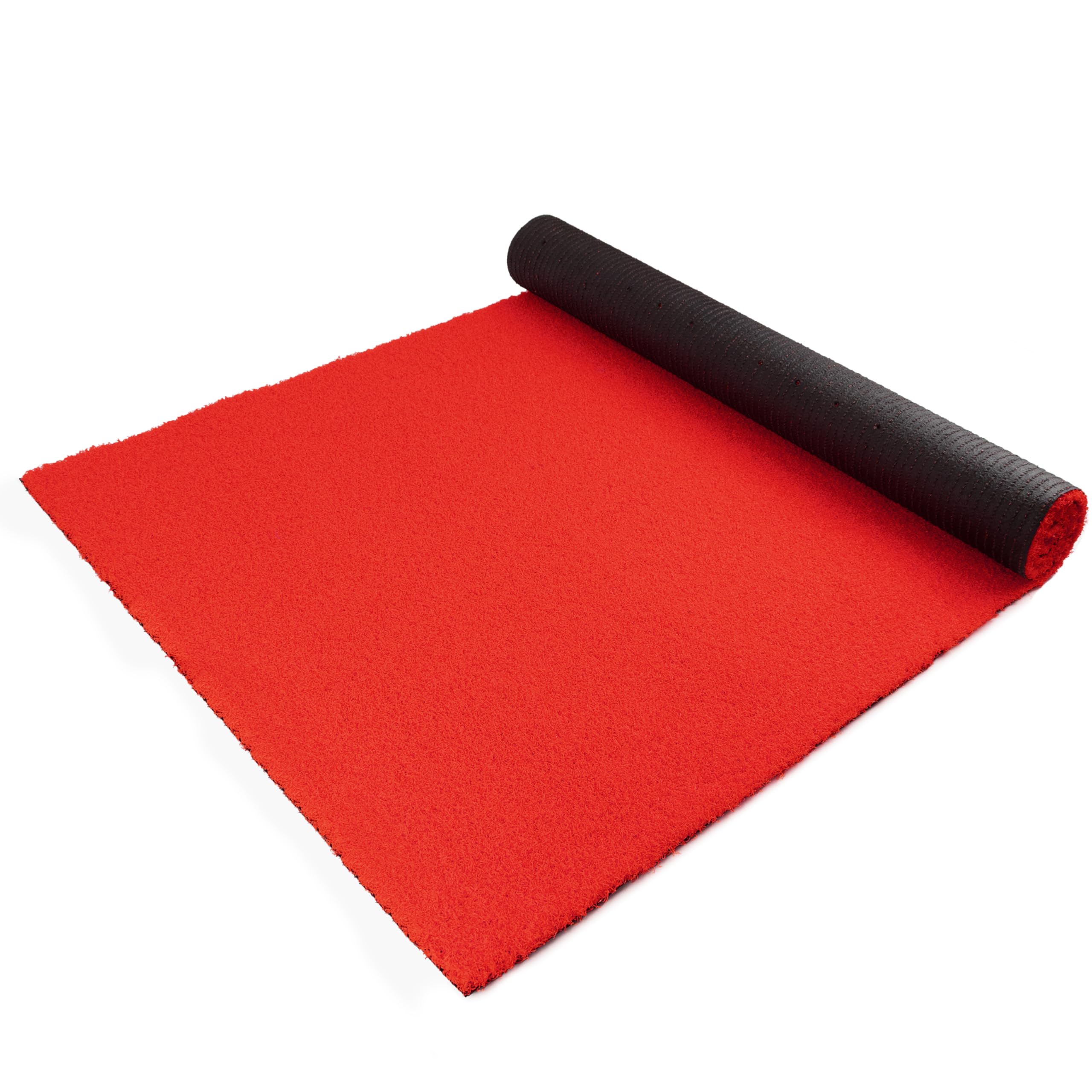 Outdoor Event-Läufer - Rot, 1,00m x 5,00m, Empfangs-Teppich, Robuster Hochzeits- und Eventteppich für Außen