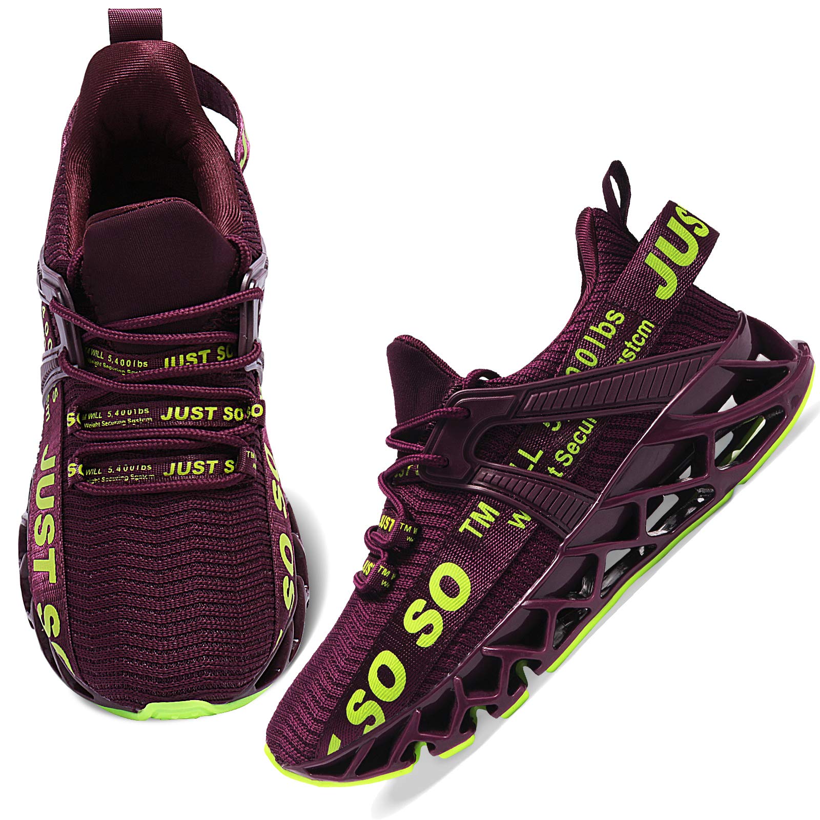 Sponsored Ad - Wonesion Womens Walking Running Shoes Athletic Blade Non Slip Tennis Fashion Sneakers