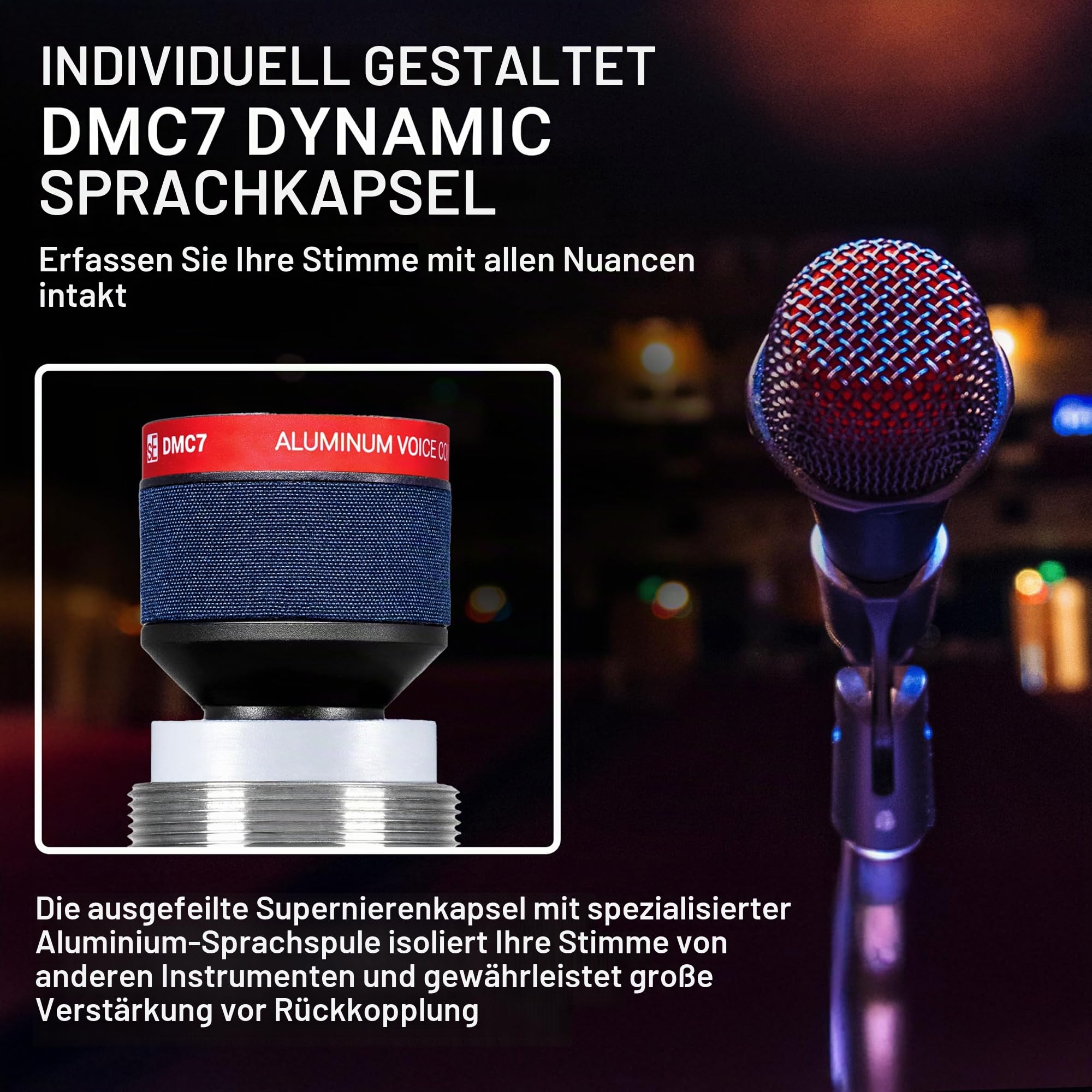 SE ELECTRONICS V7 Schwarz - Gesangsmikrofon