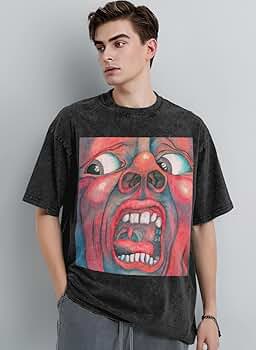 【新品・美品】 キング・クリムゾン（King Crimson） Tシャツ Amazon.co.jp: [DIMIAOSI] King Crimson Red キングクリムゾン T