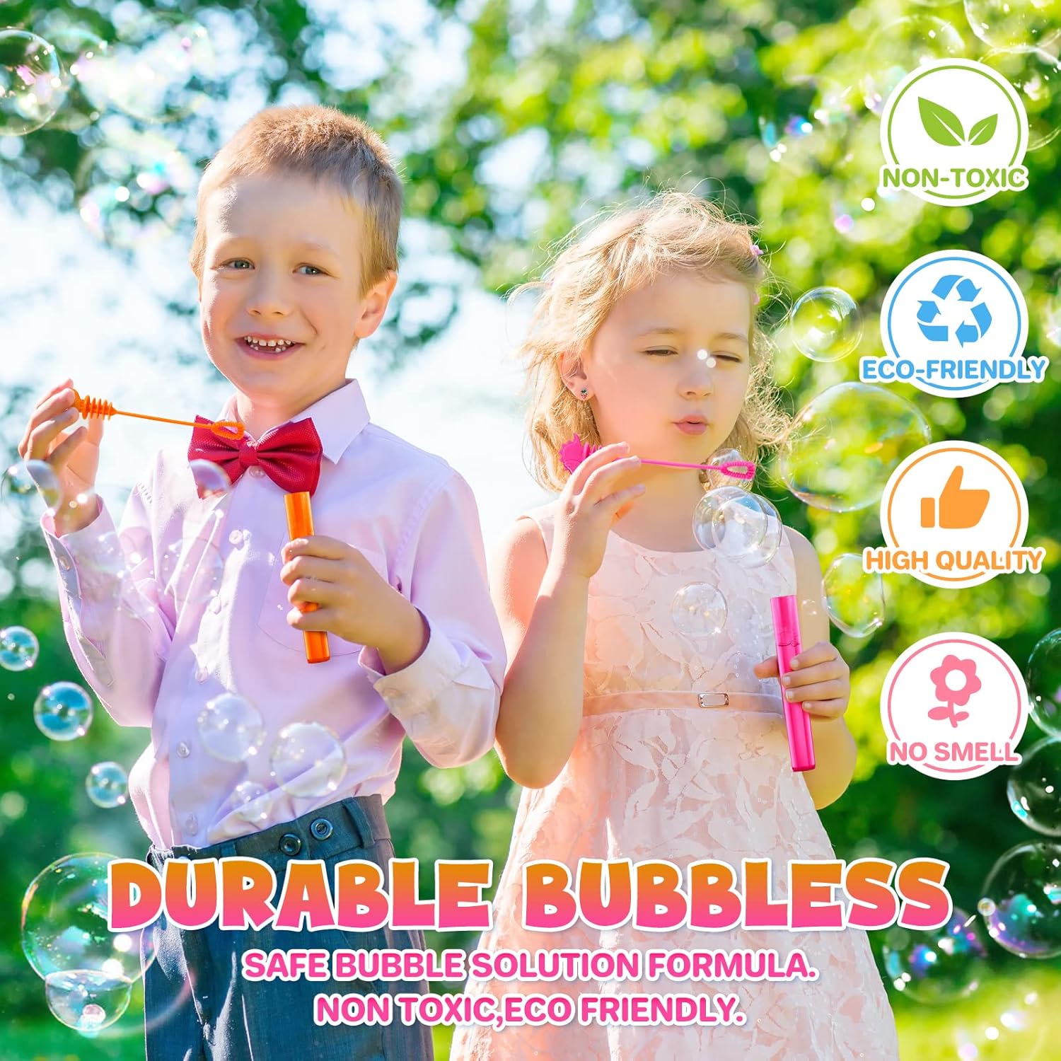 SpringFLower 300Pcs Dinosaur Mini Bubble Wands, Bubbles Party Favors for Kids, Birthday Party Favor Supplies, Goodie Bags, Carnival Prizes, Wedding, Outdoor & Indoor Activity for Girls Boys, 10 Colors