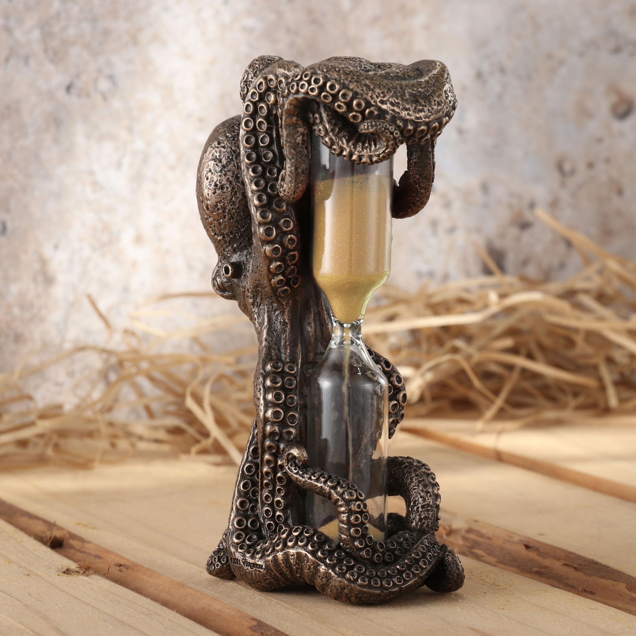 Amazon.com: Veronese Design 4 1/2 Inch Octopus Hourglass 5 Minutes