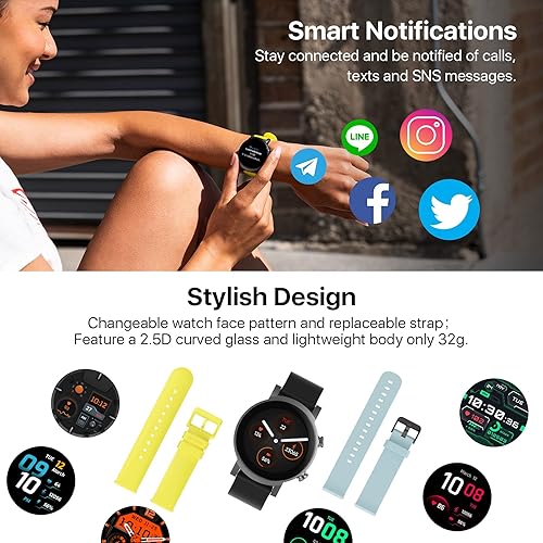 Miniatura 8 de Ticwatch Reloj inteligente E3 Wear OS de Google para hombres y mujeres Qualcomm Snapdragon Wear 4100 Plataforma Monitor de salud rastreador de