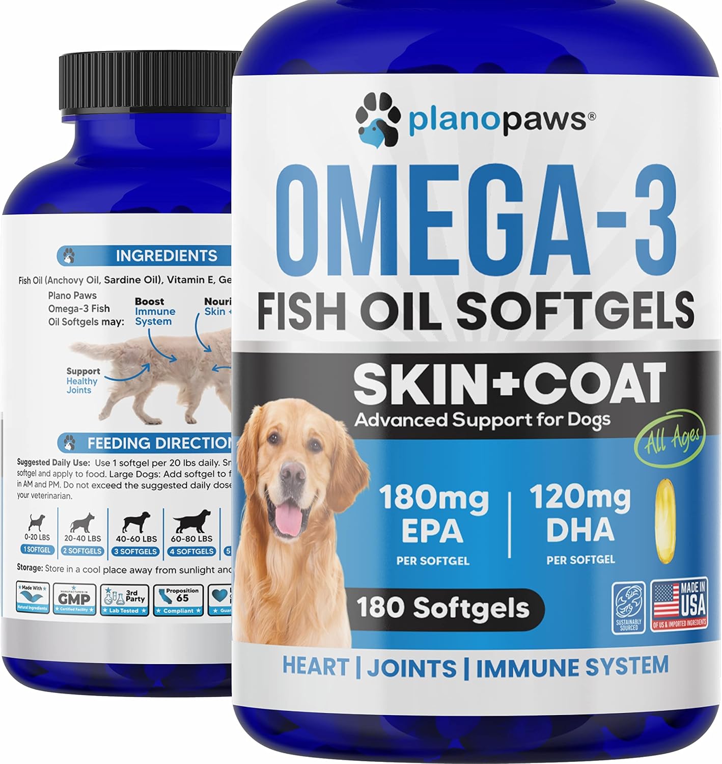 Omega 3 Fish Oil for Dogs Better Than Salmon Oil for Dogs Dog Fish