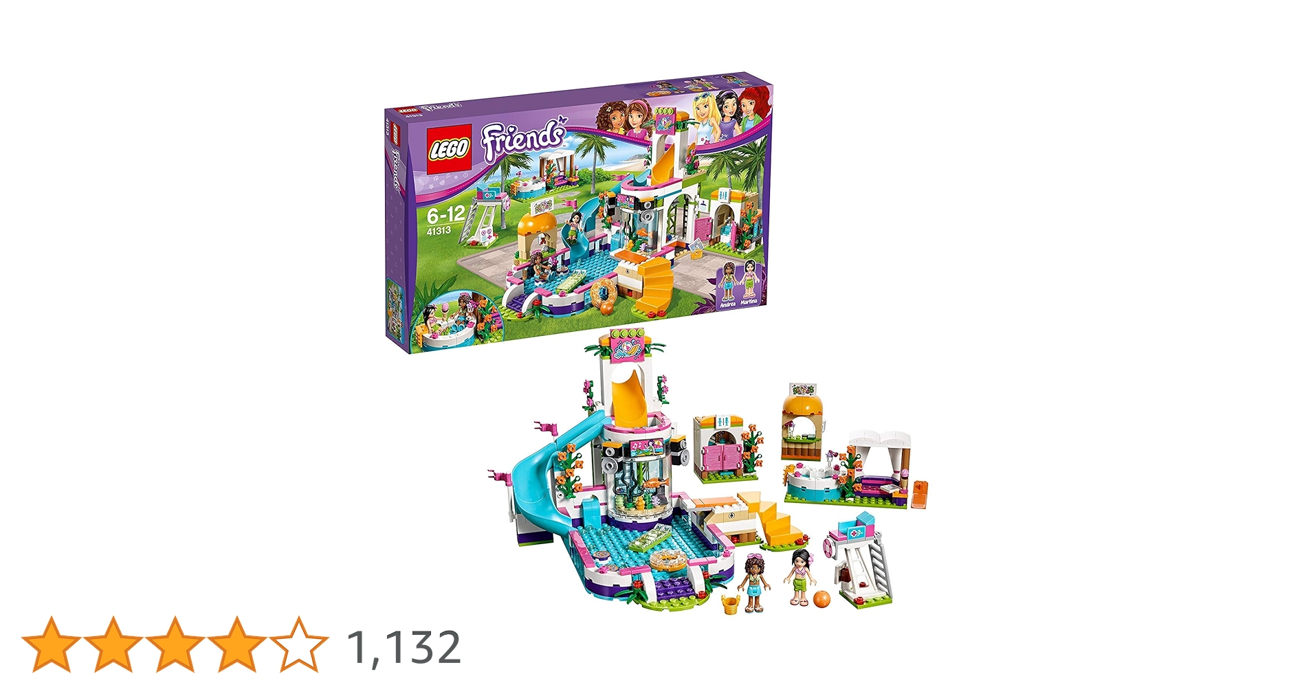 Amazon.co.jp: レゴ (LEGO) フレンズ ドキドキウォーターパーク