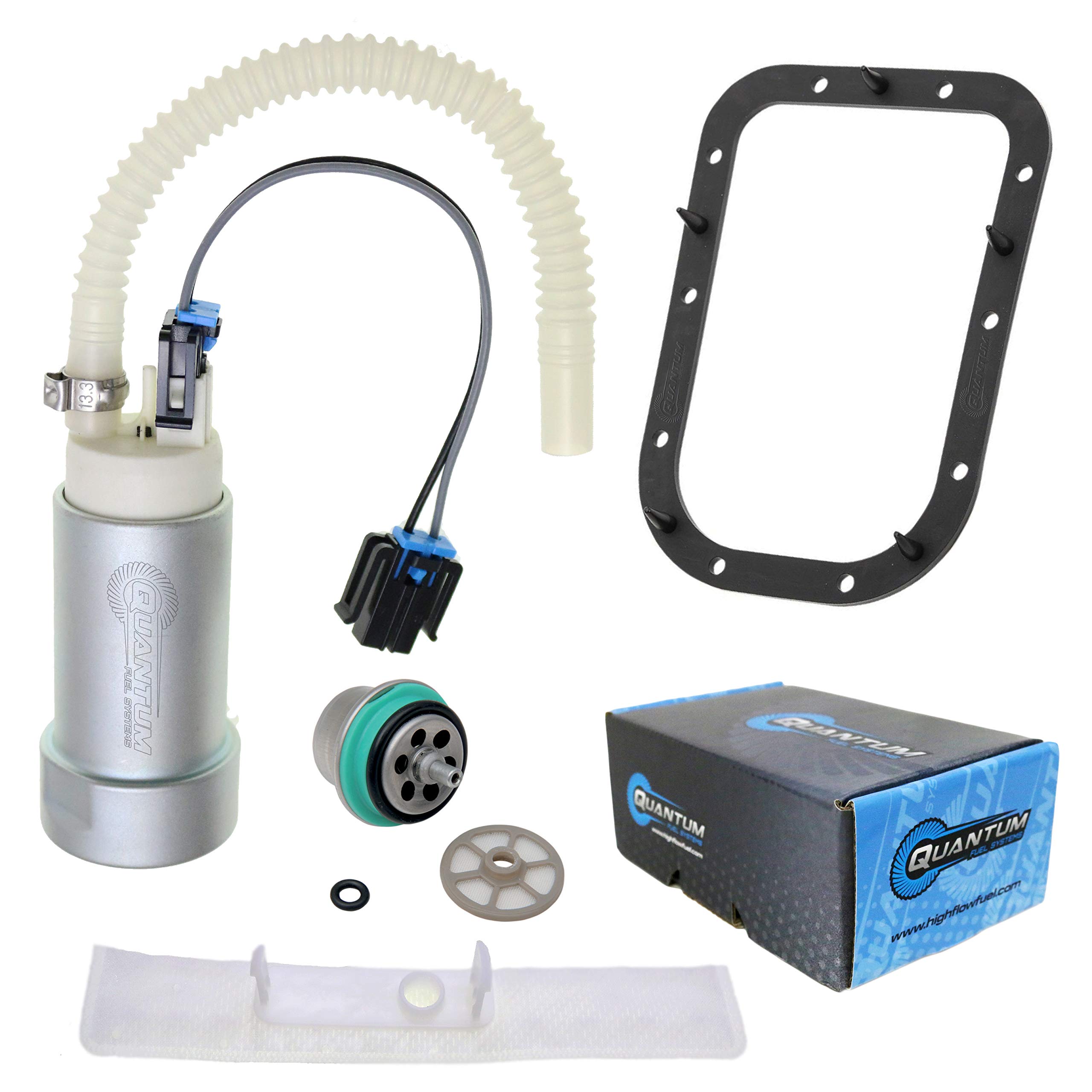 HFP370HD-RT24 Motorcycle Fuel Pump with Enhanced Installation Kit Replacement for Harley-Davidson CVO Softail Springer Blackline Breakout (FLSTSE E2 E3 FXSTSSE2 3 FXS B E FXSBSE) 2008-2017