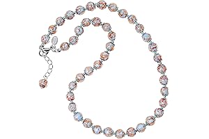 Elegant and Exquisite: The Original Murano Glass Avventurine Necklace from Italy