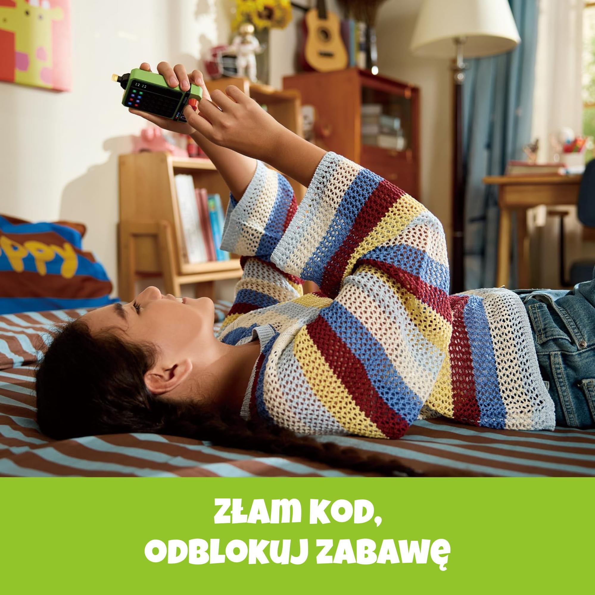 GiiKER Super Decoder – gra polegająca na łamaniu kodów elektronicznych | Poziom 600 | Zagadka z kodem kolorów złożona z 4 części | Tryb solo i duet | Tragbare Denkspel dla dzieci i dorosłych