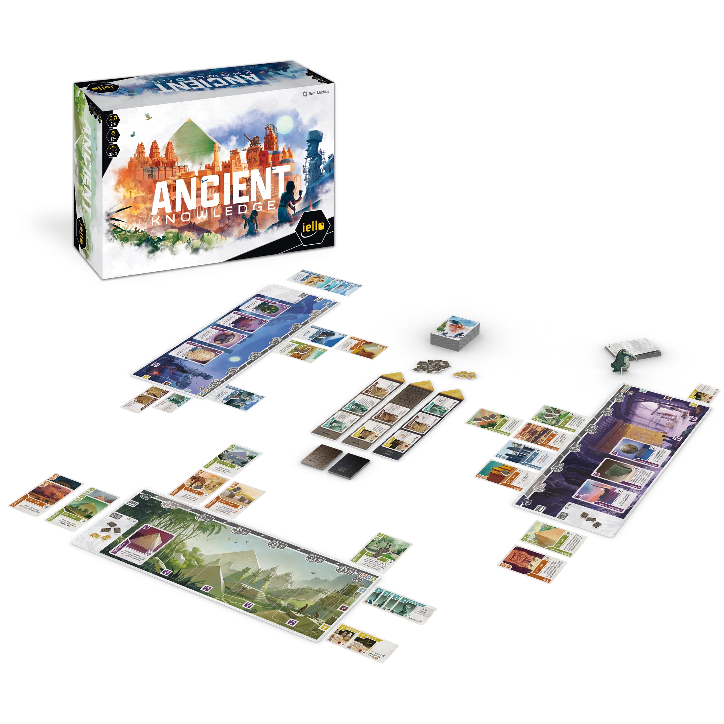 iello Ancient Knowledge – Gioco di Carte Strategico per 2-4