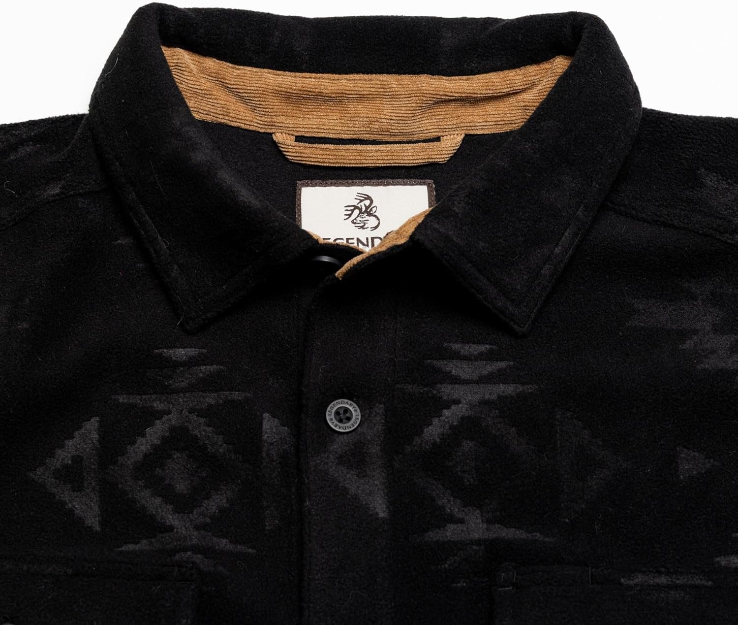 Legendary Whitetails Men’s Long Sleeve Fleece Button Up Heavyweight Shirt - Image 5