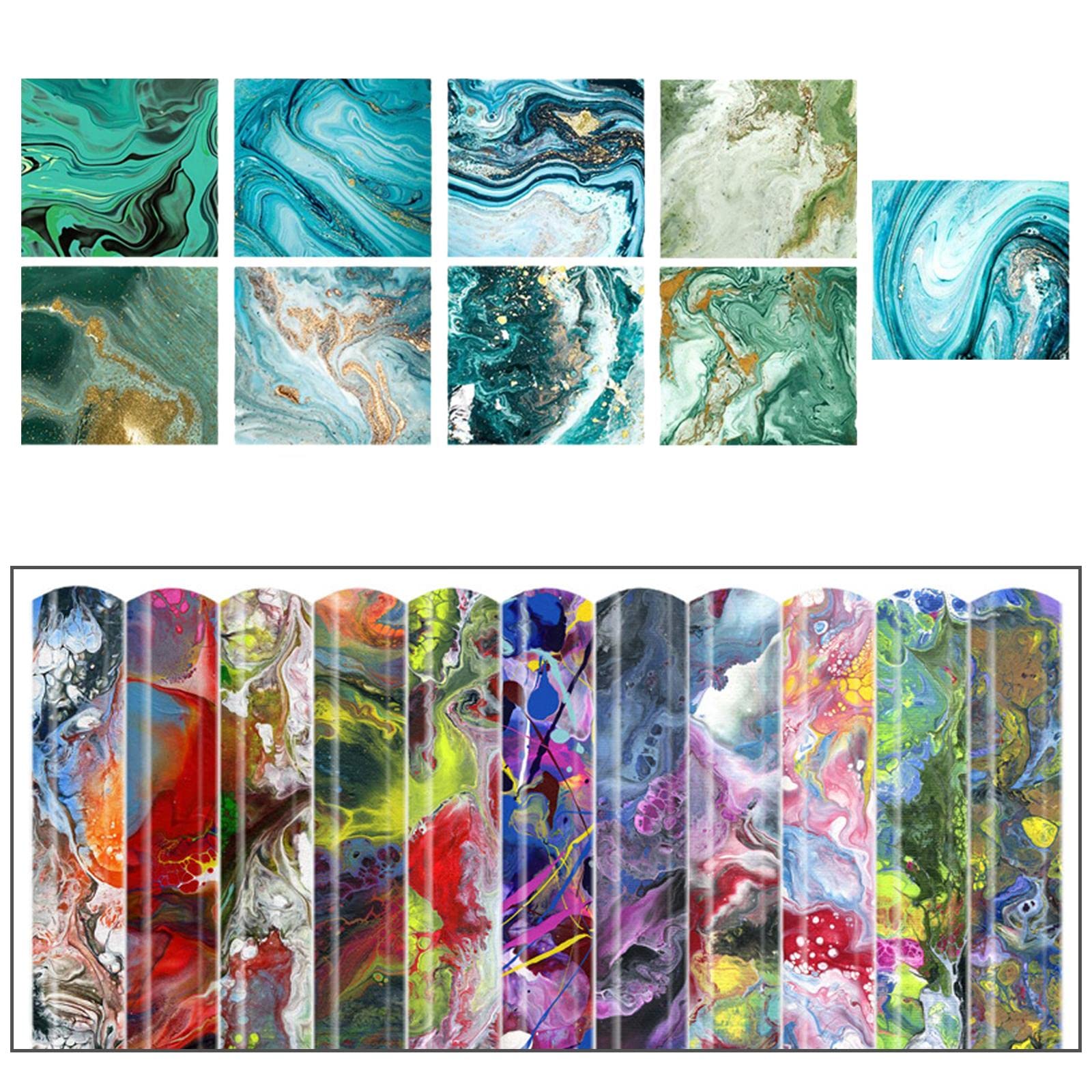 3 zestawy papieru transferowego sublimacji, rolka winylowa, rolka do prasy B, styl B, 9 sztuk