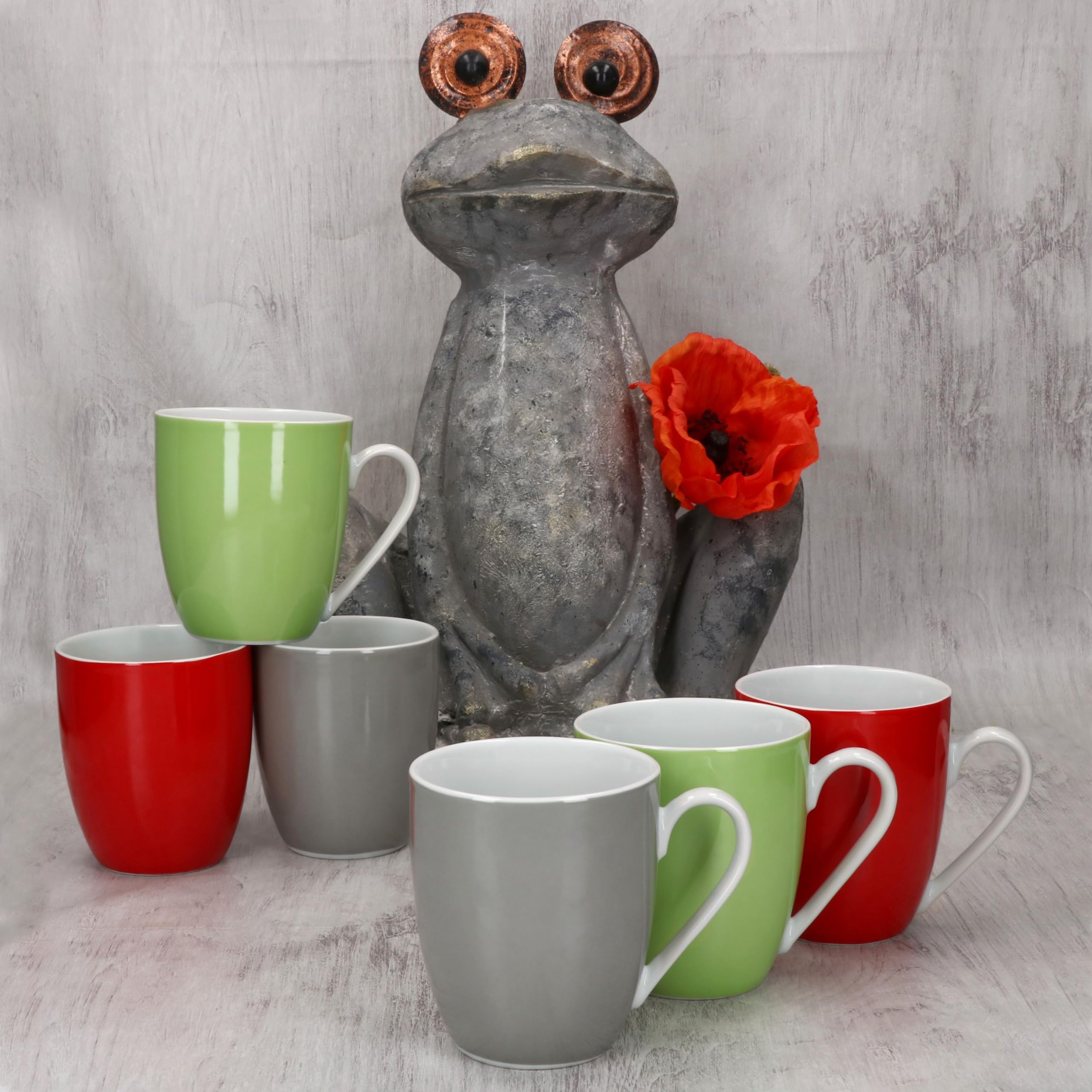 Service à café - MamboCat - VARIANT TRIO - 18 pièces - Porcelaine