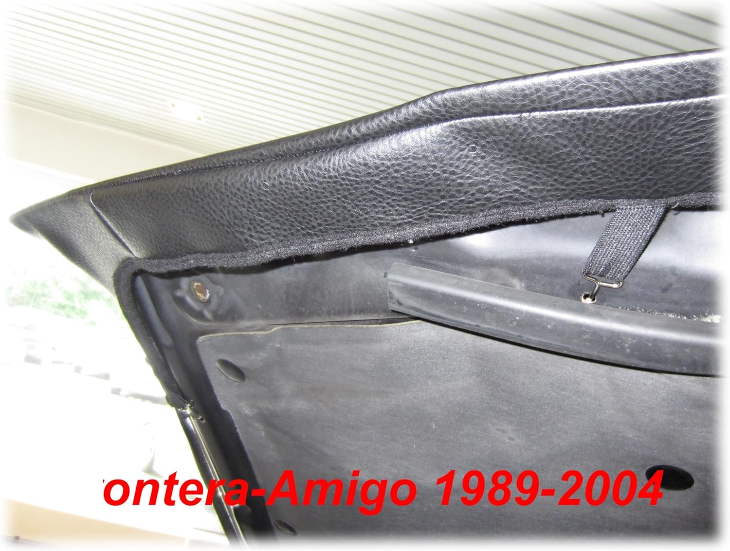 Custom CAR Hood Bra Compatible with Vauxhall - Holden - Opel Frontera, Isuzu MU - Rodeo - Amigo XS 1989-2004 First and Second Generation, Isizu AUV - Panher, Chevrolet Tavera, JMC Landwind X6 X9 2005
