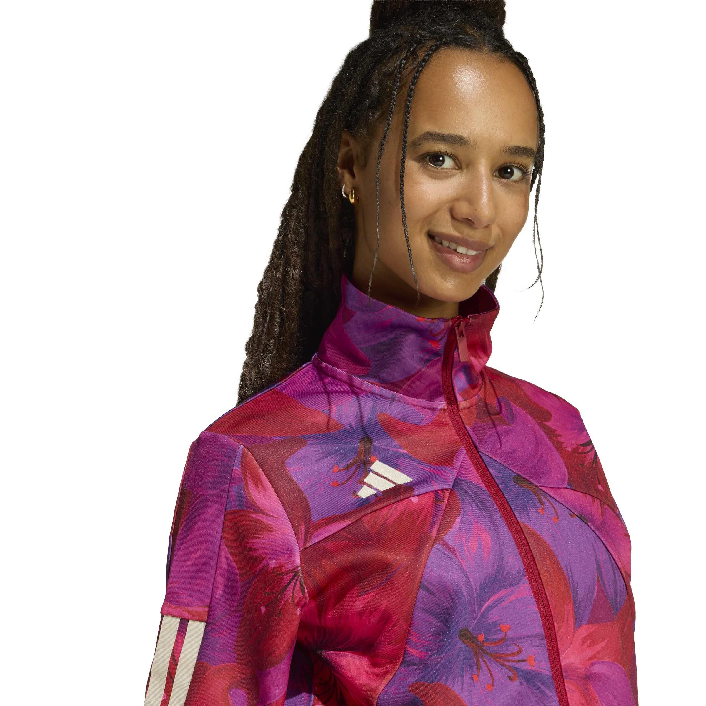 adidas Women's Sudadera x Farm Rio House of Tiro