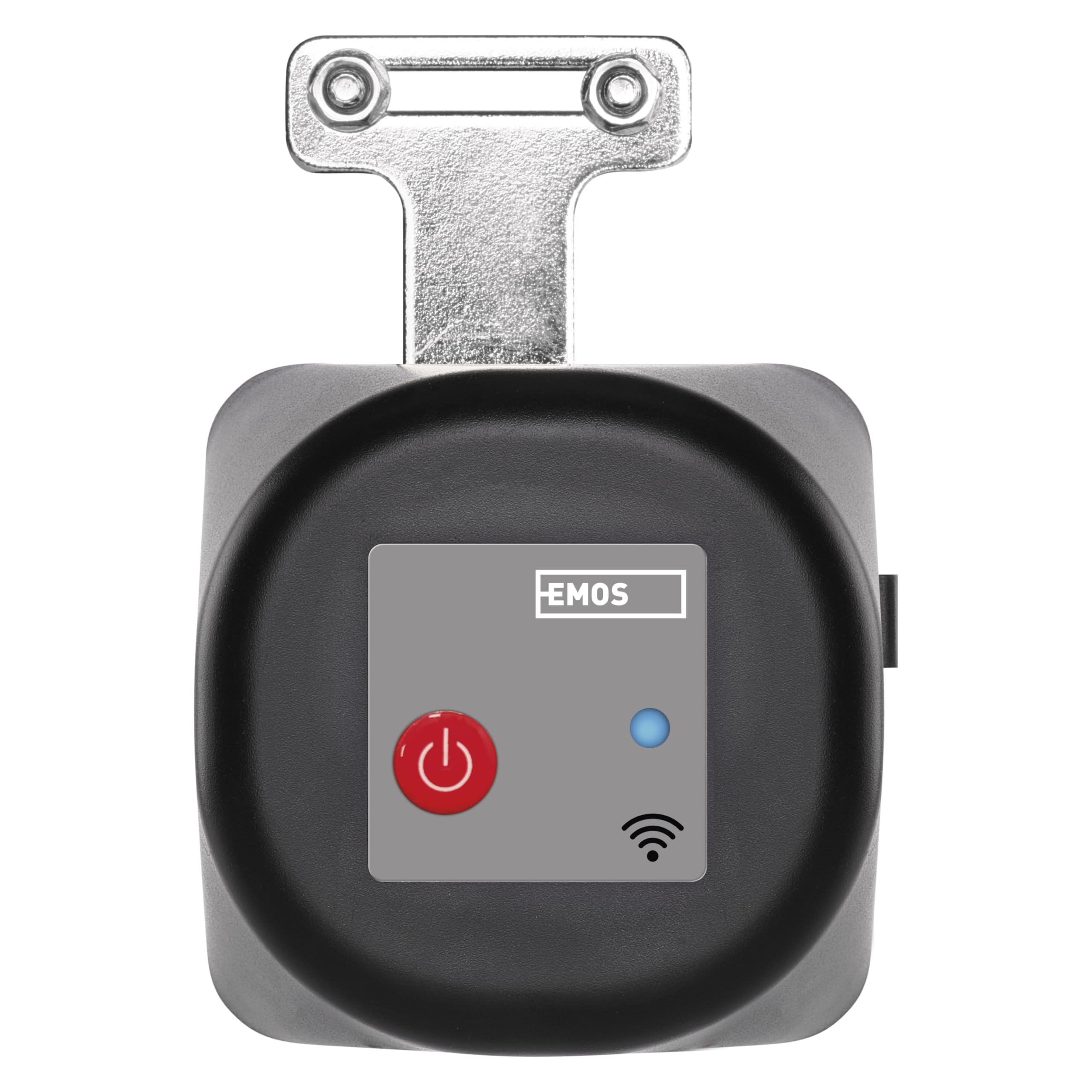 EMOS GoSmart - Smart Home motorisierter Ventilschließer für Wasser/Gas mit App - Zigbee - Auto-/Manuellsteuerung, Timer, leiser Betrieb - 12V Stromversorgung - Google Home, Alexa kompatibel - schwarz
