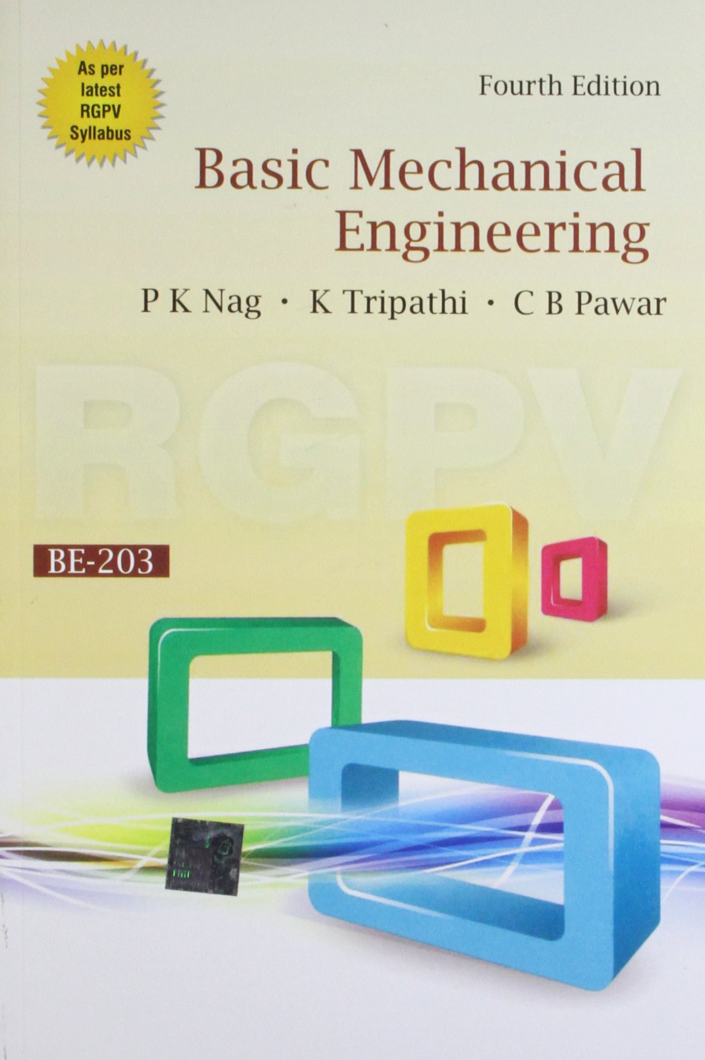 Basic Mech Engg - RGPV 2011