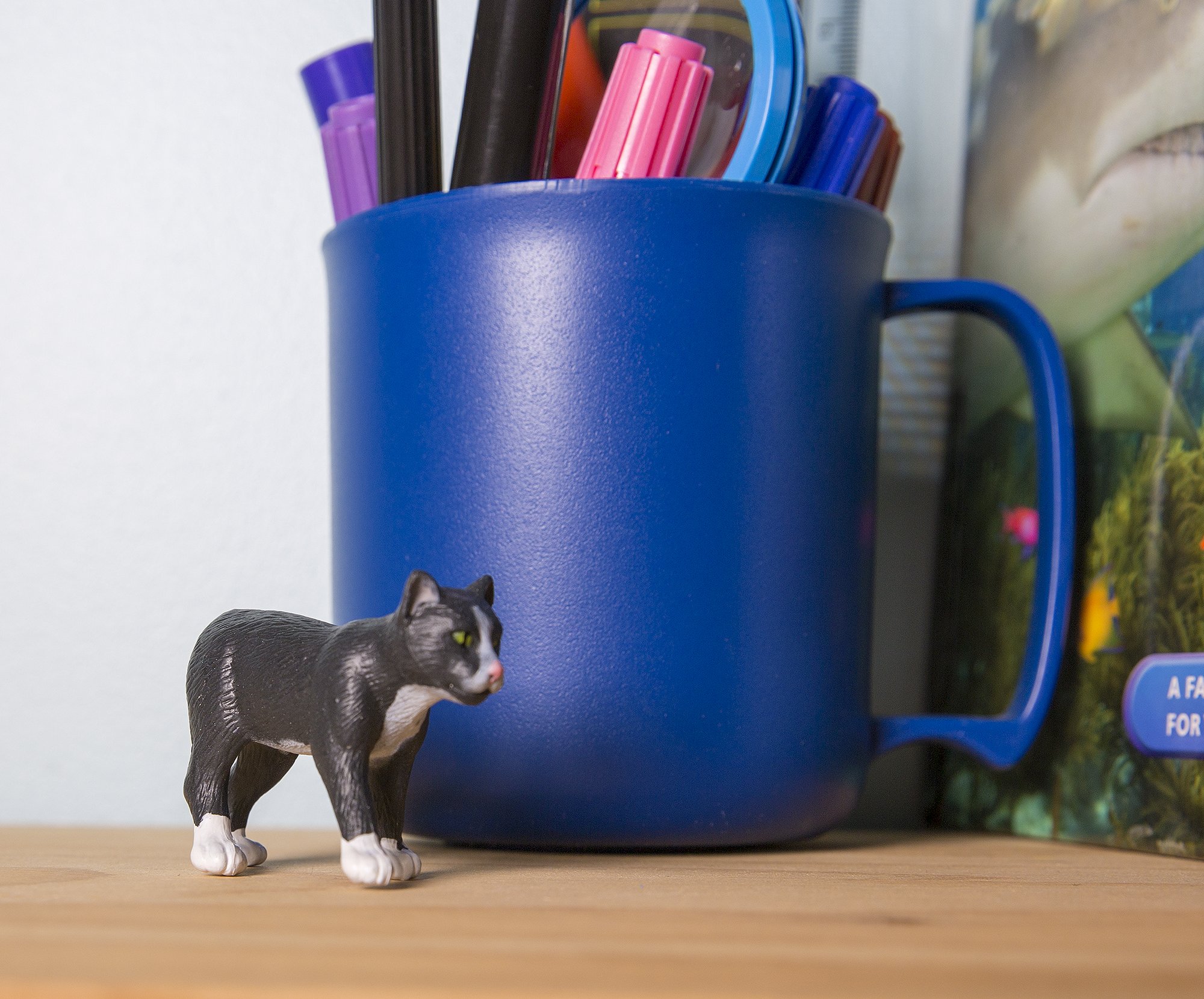 Safari S249029 Farm Manx Cat miniaturowa plastikowa miniatura