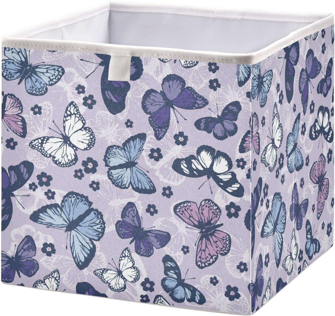 Kigai Blue Butterfly Cube Storage Bins 11x11x11 In Large