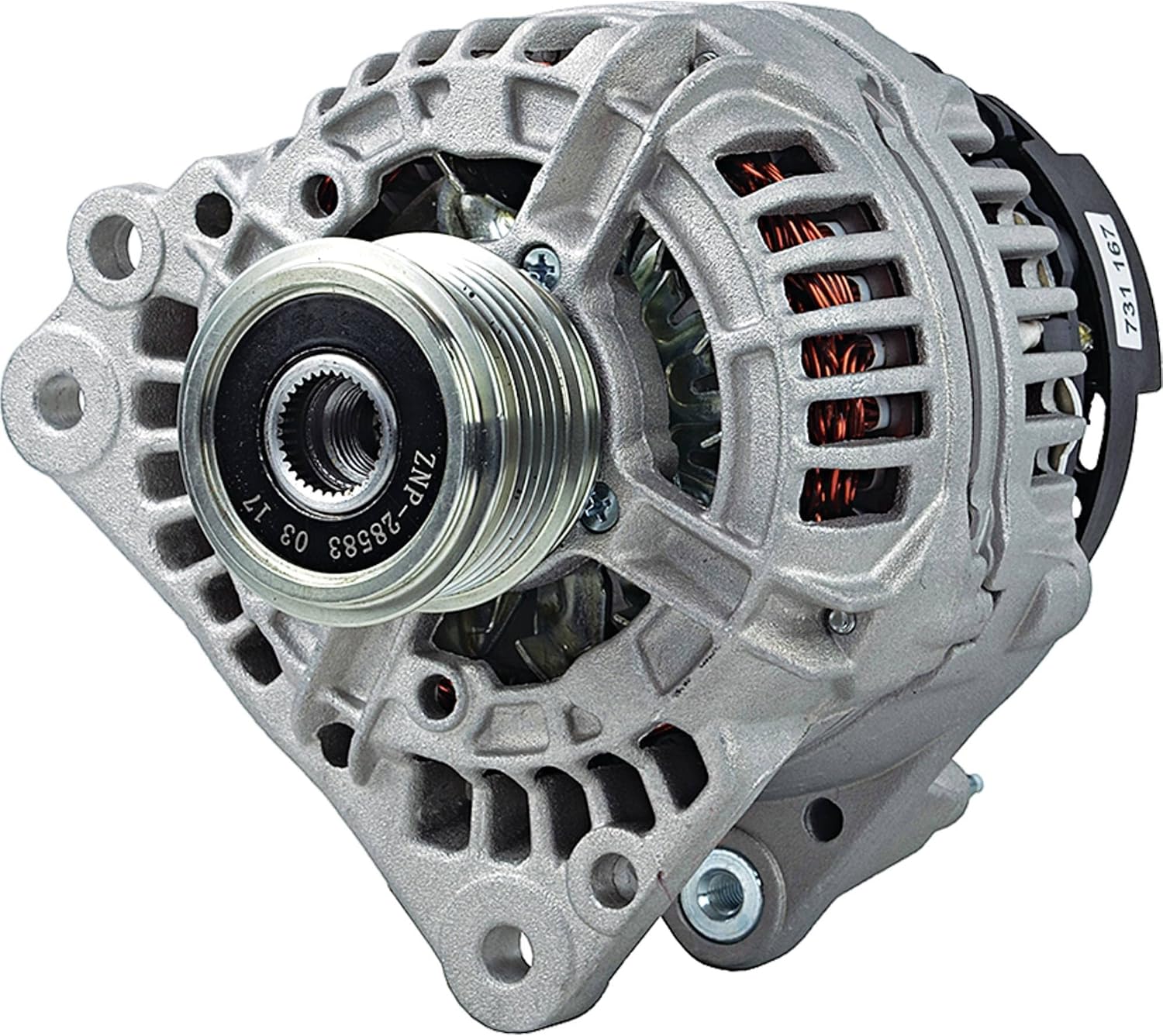 DB Electrical 400-24224 12V 110A Alternator Compatible With/Replacement For Volkswagen Eos 2007-2008, Jetta 2012-2015 ABO0404, 06F903023D, 0124325083, 0-124-325-083, 0124325092, Clockwise