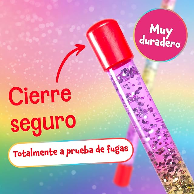 Foto 5 de 8 de Tiwoca Varita mágica Infantil con Purpurina líquida 31 cm