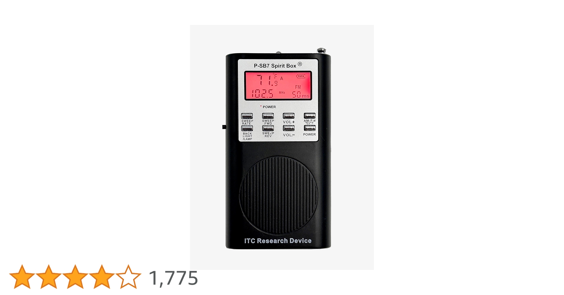 GhostStop SB7 スピリットボックス ゴーストハンティング用　新品 Amazon.co.jp: GhostStop SB7 スピリットボックス ゴースト