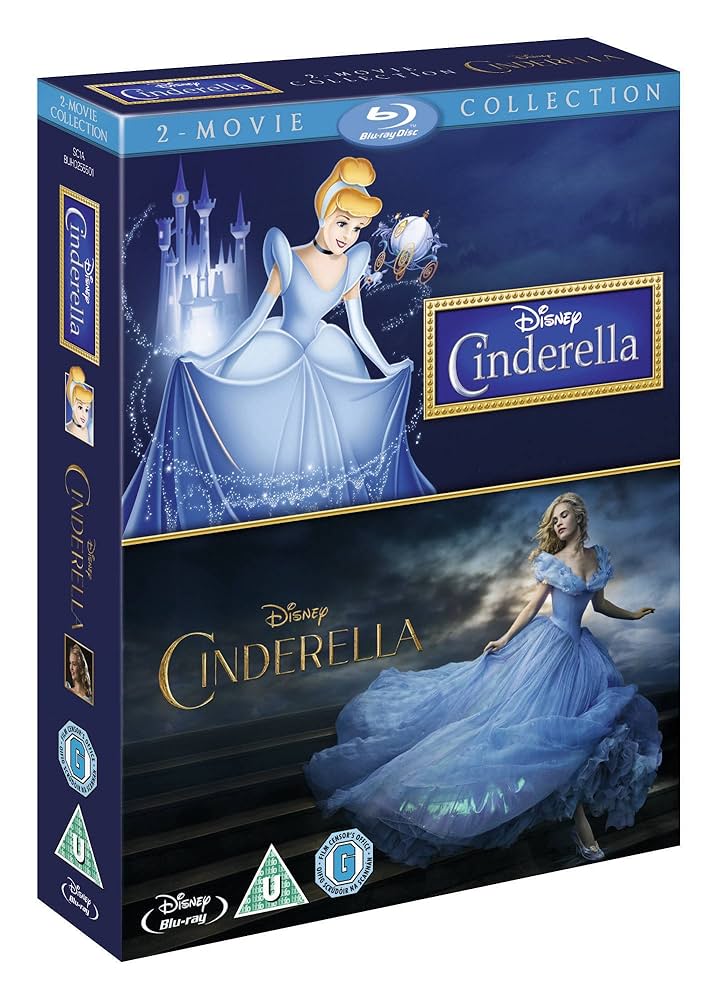 Amazon.com: CINDERELLA 2 MOVIE COLLECTION BLU RAY [Blu-ray