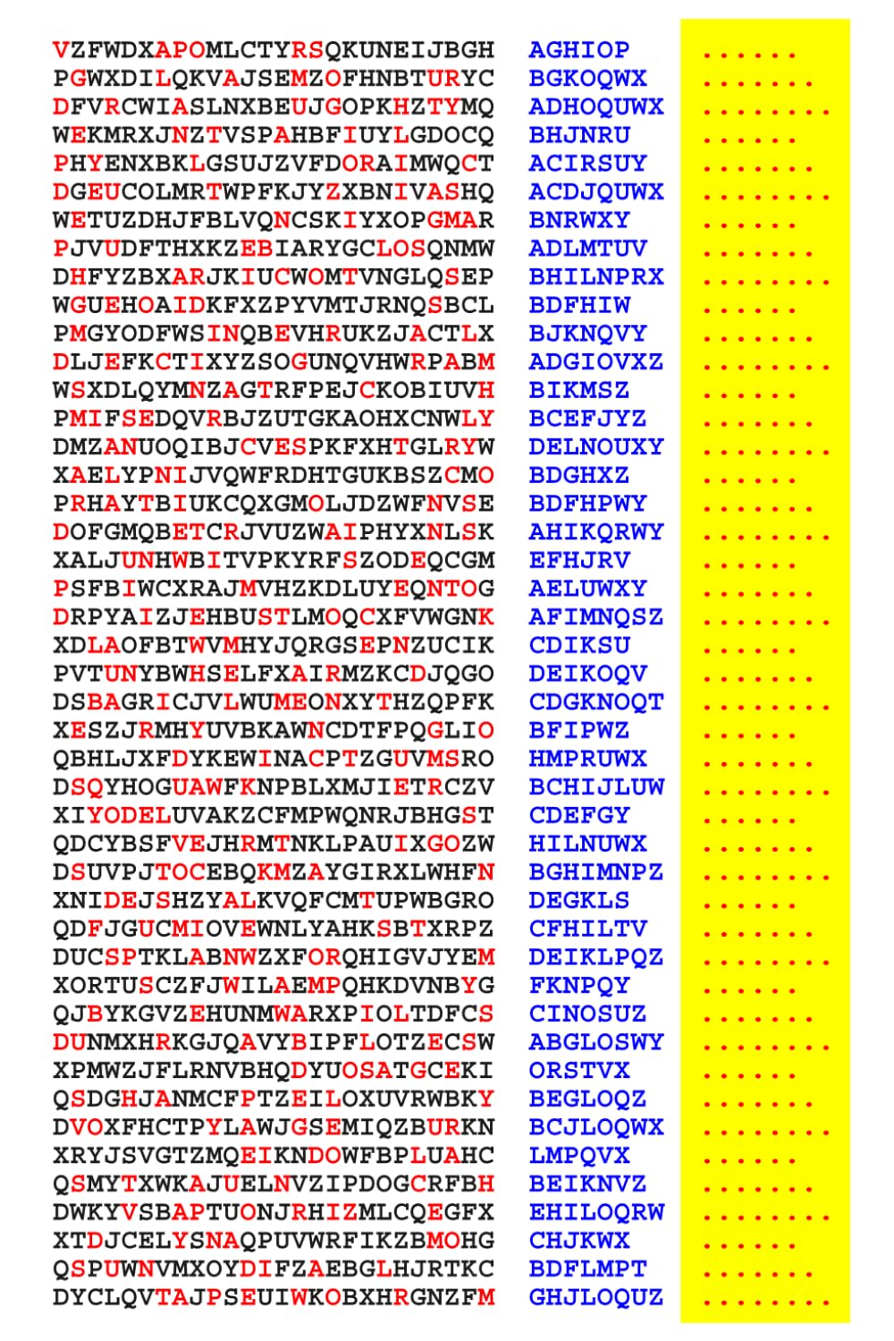 Squint-Word Puzzles: 153