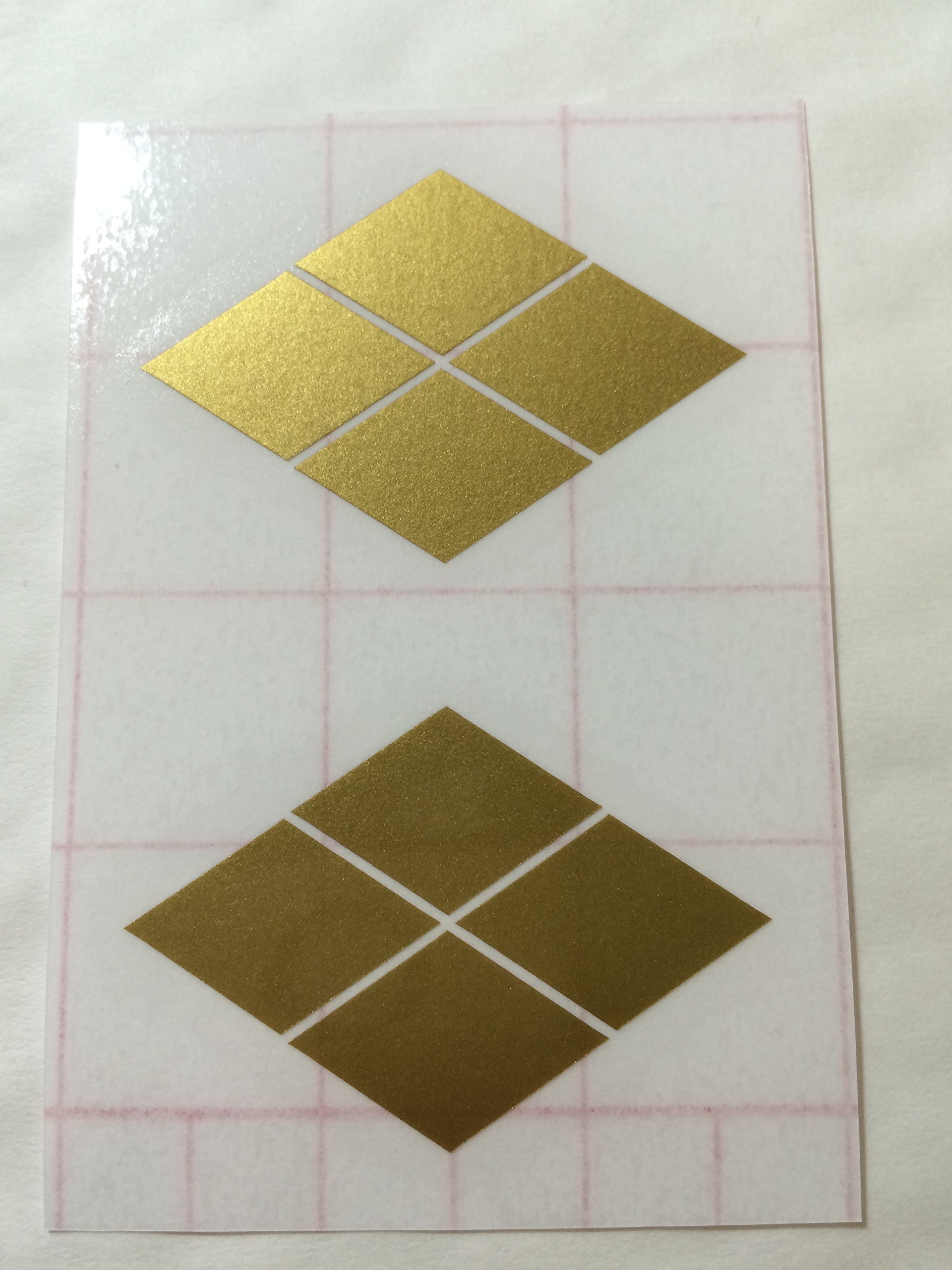 Amazon.co.jp: 家紋ステッカーシリーズ 5 武田菱 武田 信玄 5cm×2枚