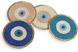 Folkulture Evil Eye Coasters
