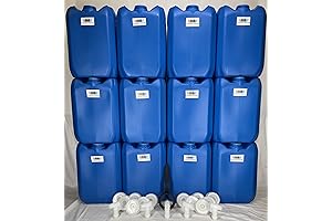 Long Term Water Storage 5 Gallon Stackable Emergency Water Storage Container