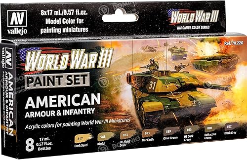 Vallejo Modelo Color WWIII American Armour Infantry