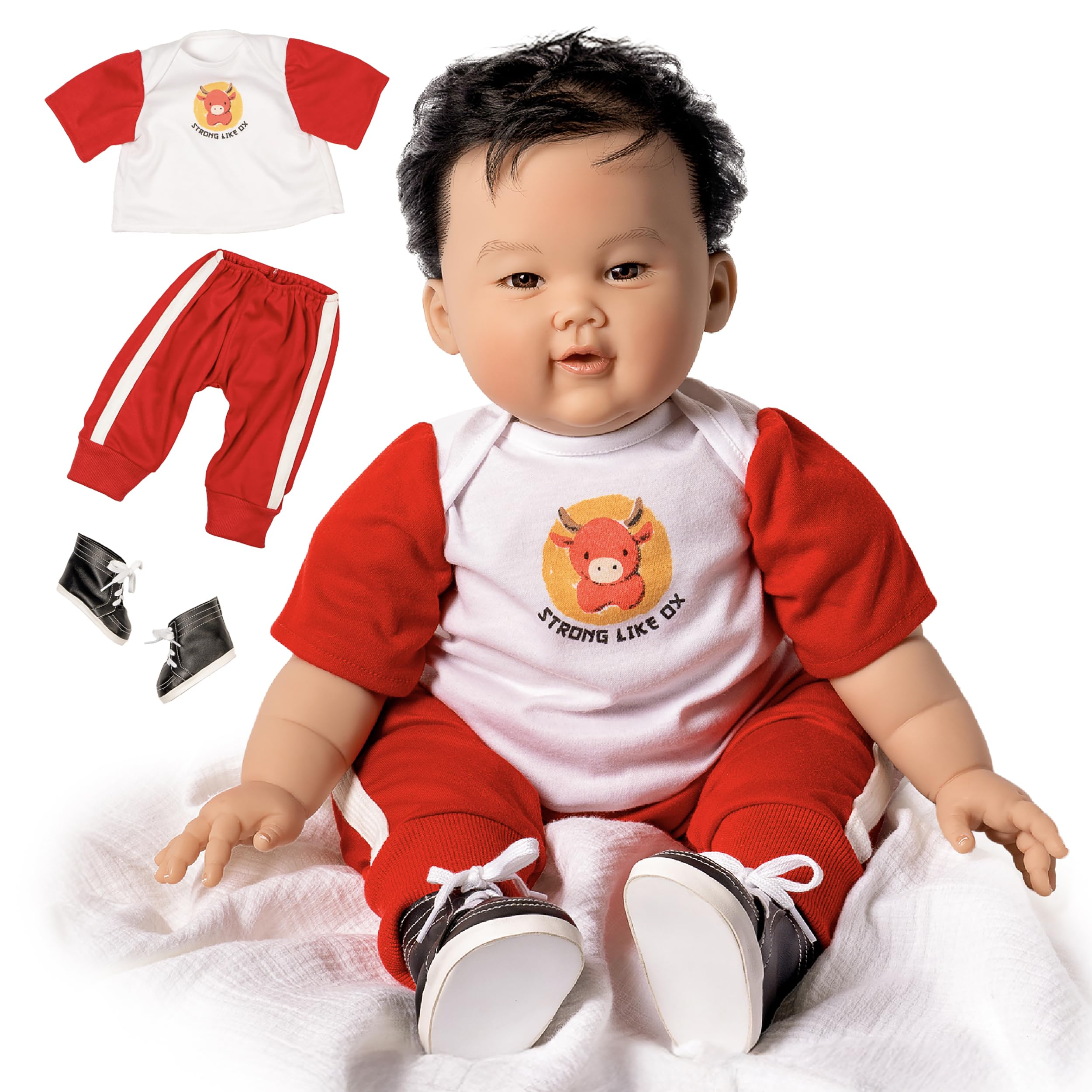 BABYL ResistanceＴシャツ付属ImportBox新品未開封 Amazon.com: Paradise Galleries Realistic Reborn Asian Baby Big Boy