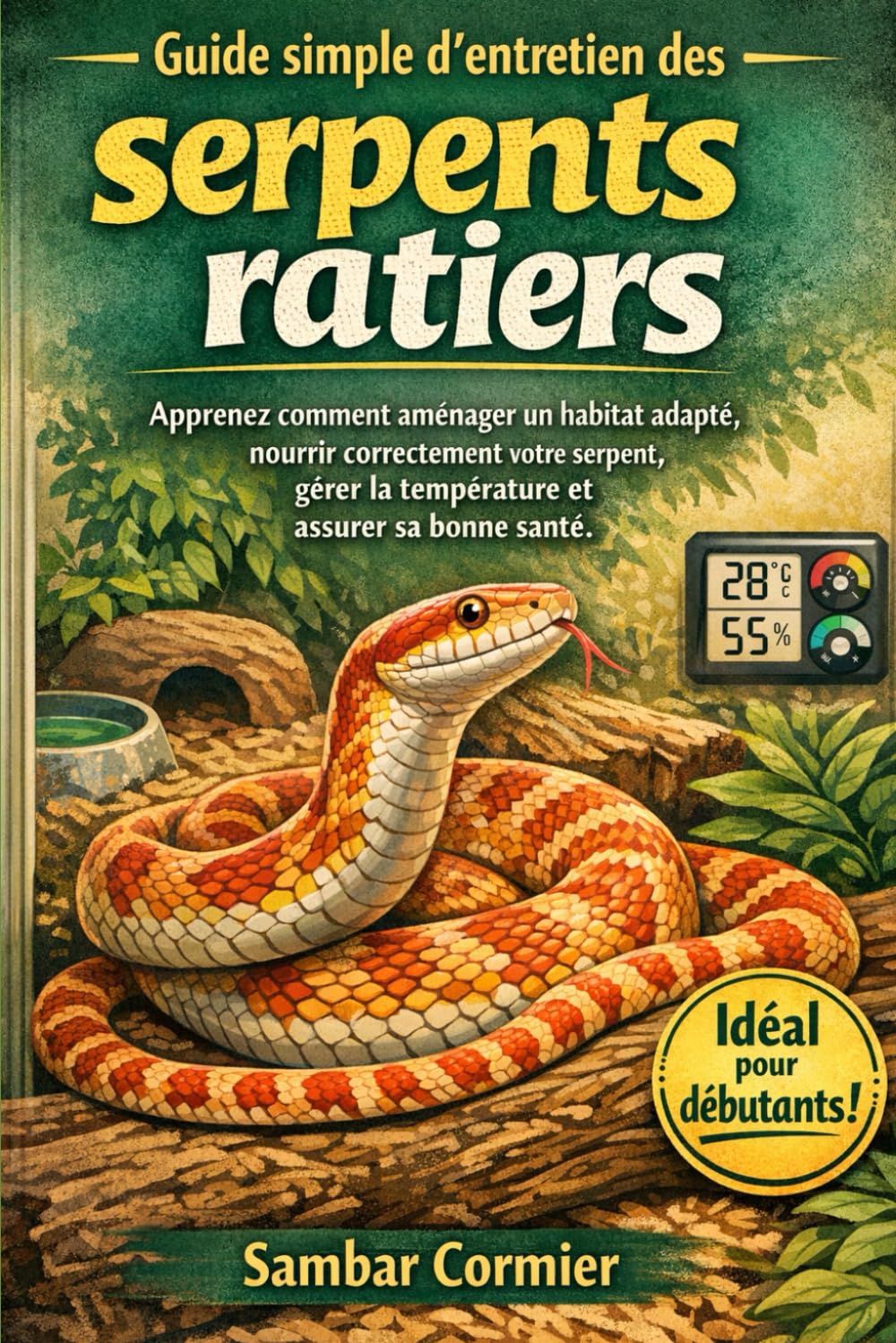 Guide simple d'entretien des serpents ratiers: Apprenez comment aménager un habitat adapté, nourrir correctement votre serpent, gérer la température et assurer sa bonne santé.