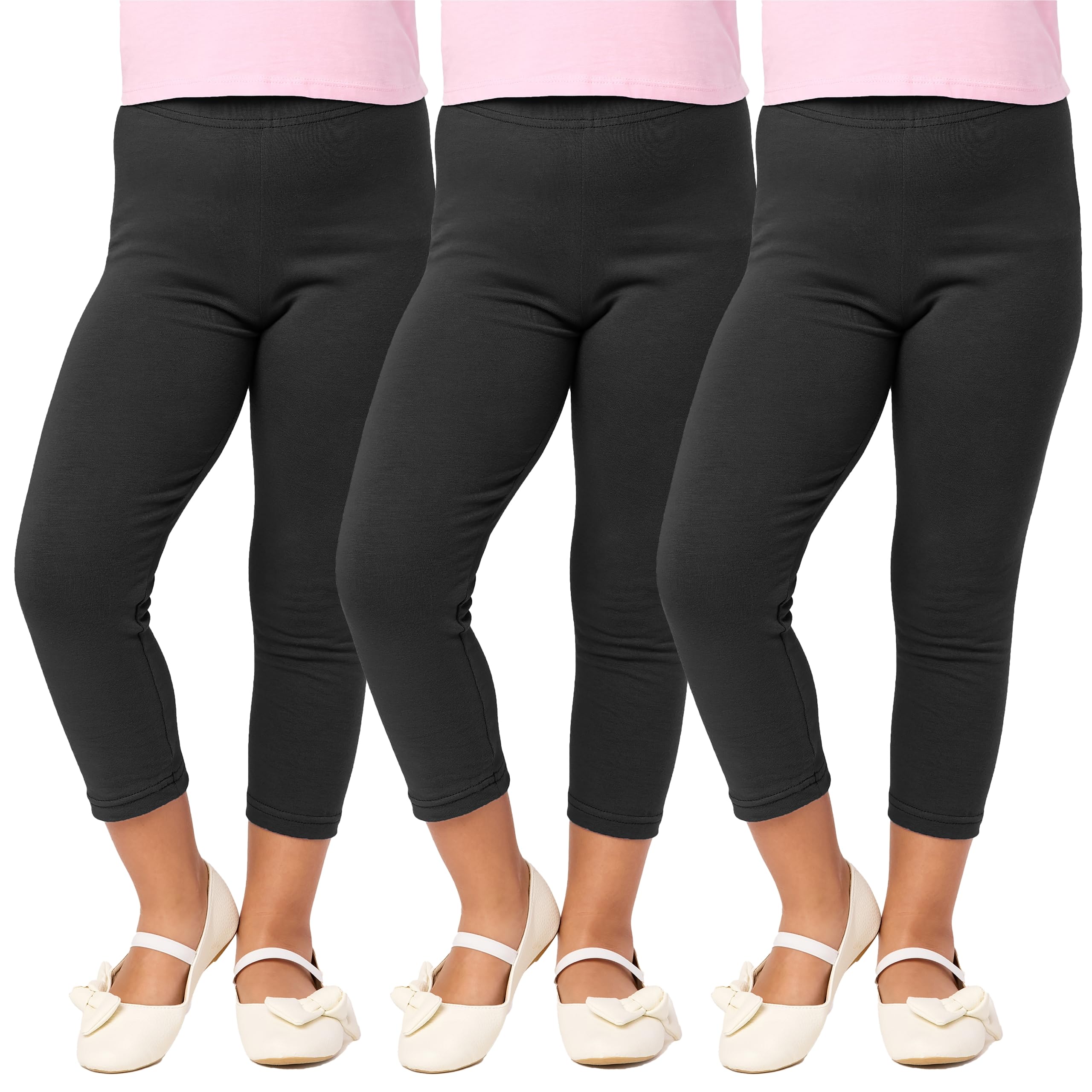 Merry Style Mädchen 3/4 Leggings aus Baumwolle MS10-226