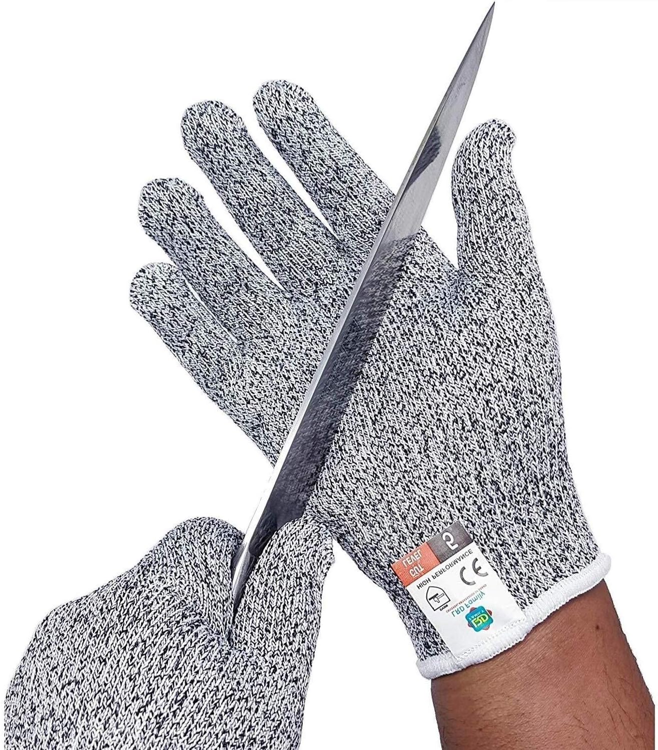 guanti a prova di taglio per il vetro