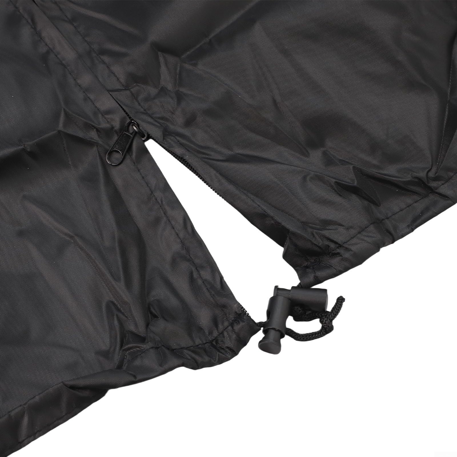 Housse de protection pour étagère de rangement avec panneau en maille PVC transparente, housse de protection résistante à l'eau pour supports métalliques, 122 x 45 x 183 cm (L x l x H) avec fermetures
