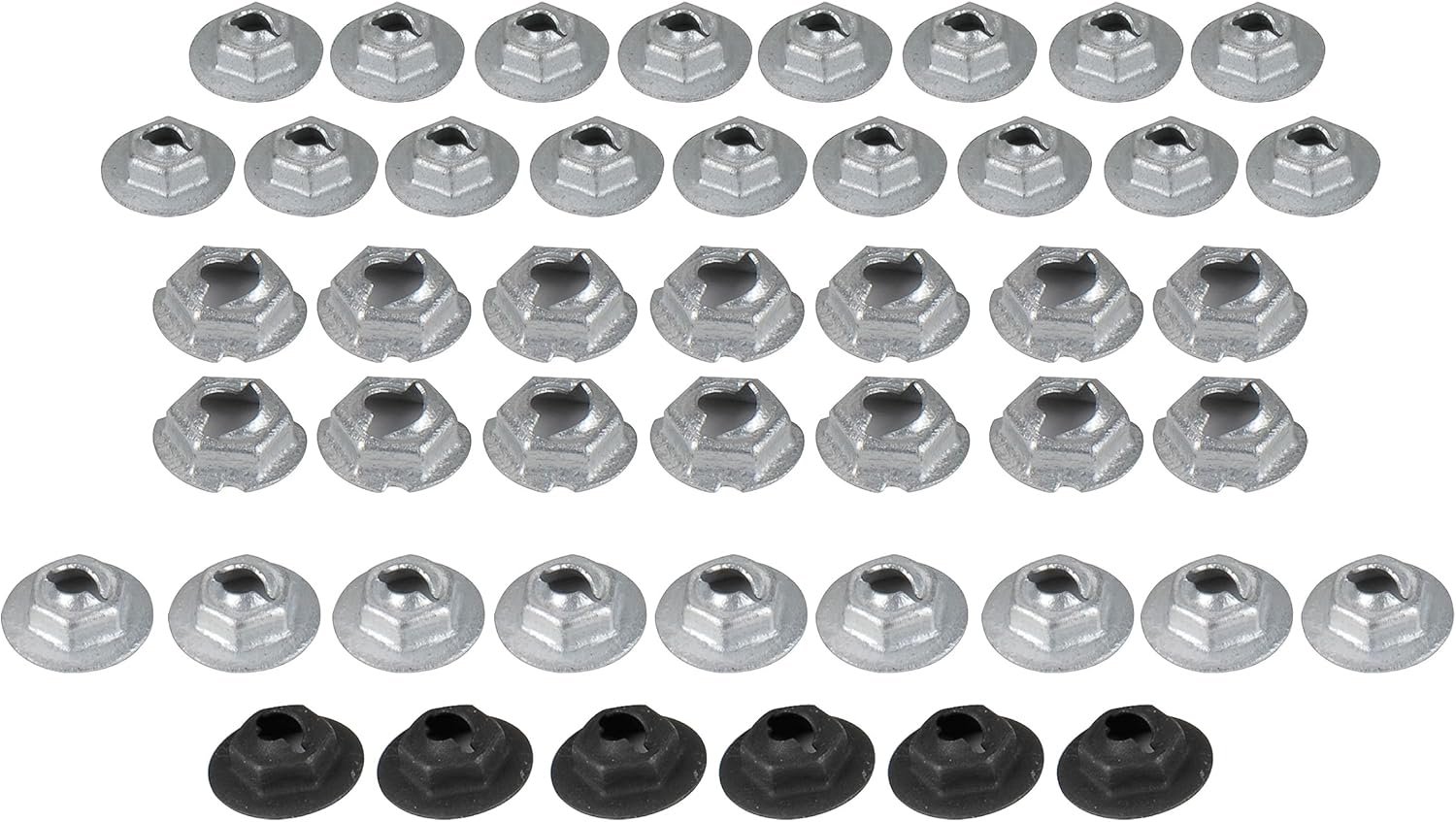 1967 Corvette Emblem Speed Nut Kit 46 Pieces Automotive